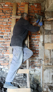 Trying to secure the cement chute