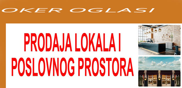 1d. PRODAJA LOKALA I POSLOVNOG PROSTORA OKER OGLASI