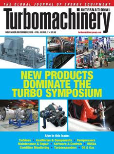 Turbomachinery International 60-06 - November & December 2019 | ISSN 0149-4147 | TRUE PDF | Bimestrale | Professionisti | Tecnologia | Meccanica | Oleodinamica | Pompe
Turbomachinery International was founded in 1959 by G. Renfrew Brighton and R. Tom Sawyer.
Turbomachinery International reaches 11,000 print and 4,000 online subscribers in the global power, oil & gas and petrochemical industries. It is the oldest magazine addressing the needs of managers, engineers and technicians who operate, maintain, service and repair turbomachinery.