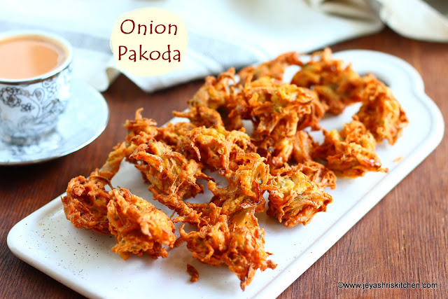 Onion pakoda recipe