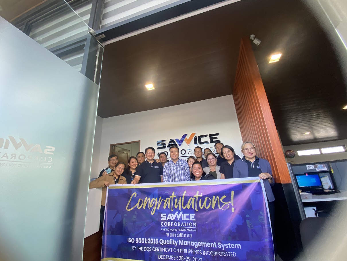 Savvice Corporation Excellence Quality ISO certification