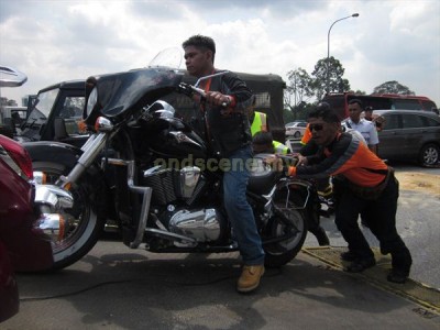 Kemalangan Motosikal Berkuasa Tinggi NKVE