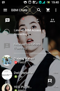 BBM MOD Tema Member EXO v2.13.1.14 Apk Terbaru