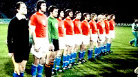 Selección  de CHECOSLOVAQUIA - Temporada 1975-76 - Ondruš, Viktor, Dobiaš, Čapkovič, Masný, Móder, Švehlík, Pivarník, Panenka, Nehoda y Gögh - CHECOSLOVAQUIA 2 (Svehlik y Dobiás), ALEMANIA FEDERAL 2 (Müller y Hölzenbein) En los penaltys gana Checoslovaquia: 5 (Masny, Nehoda, Ondrus, Kurkemik y Panenka) a 3 (Bonhof, Flohe y Bongartz) - 20/06/1976 - Eurocopa de Yugoslavia 1976, final - Belgrado (Yugoslavia), estadio del Estrella Roja - Panenka dio nombre a una forma de tirar los penaltys con su último y decisivo lanzamiento - LA SELECCIÓN DE CHECOSLOVAQUIA SE PROCLAMA POR PRIMERA Y ÚNICA VEZ CAMPEONA DE LA EUROCOPA
