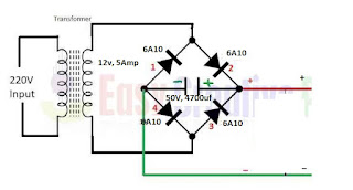 circuit diagram of bike battery charger