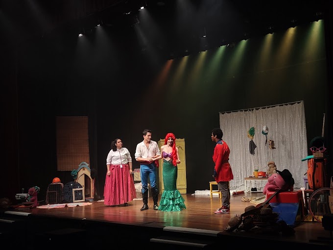 Em Mogi das Cruzes: Teatro Vasques apresenta as princesas Ariel e Elsa distribuem sabedoria, respeito e amor