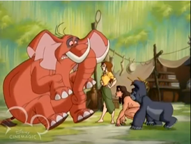 การ์ตูน Tarzan และผองเพื่อน