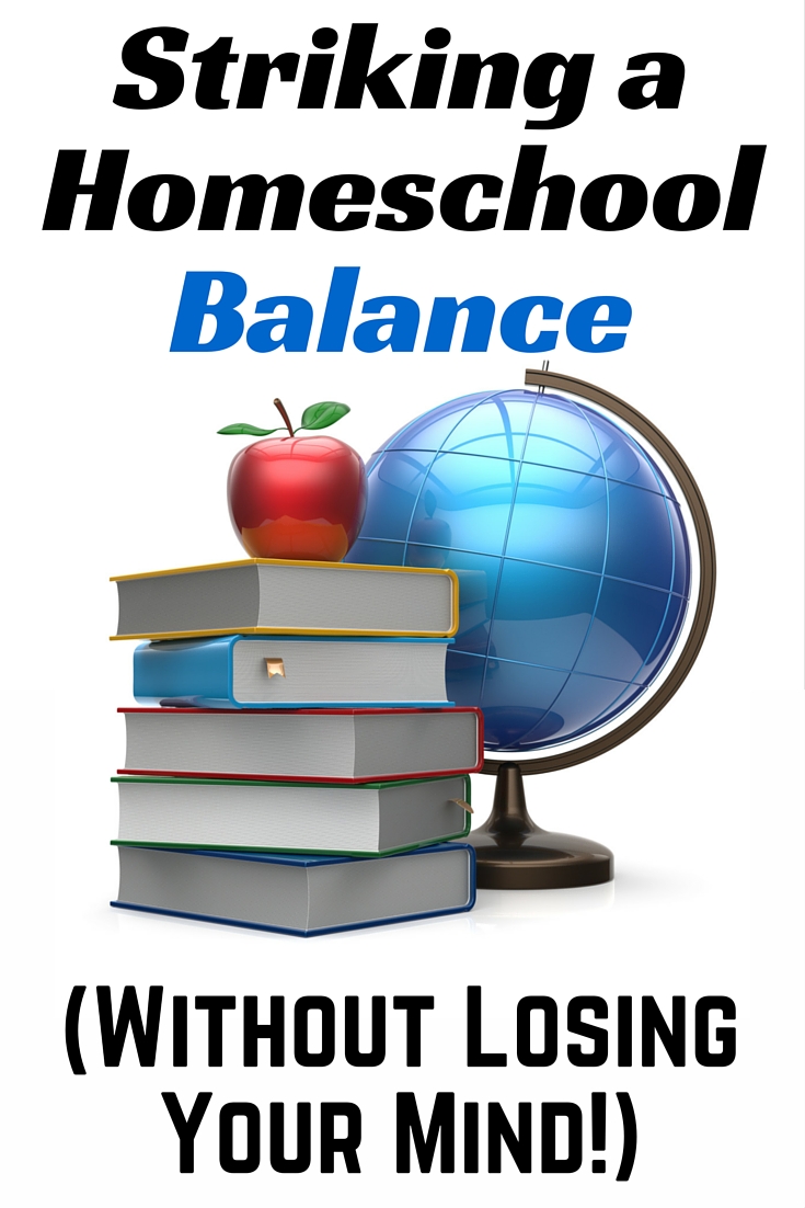 balancing homeschool life