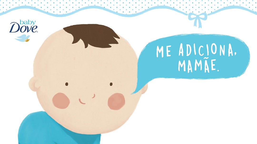 Baby Dove Brazil Gives Presents to Moms with Plug-in Created by F.biz: Me adiciona, mamãe!