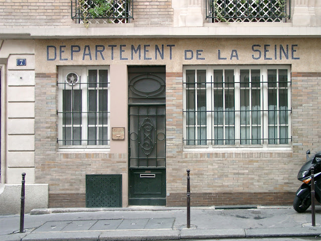 Département de la Seine, Rue de Saintonge, Le Marais, Paris