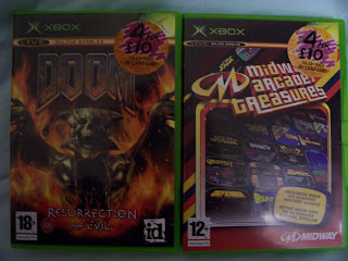 Doom 3 and Midway Arcade Treasures - 4 for £10