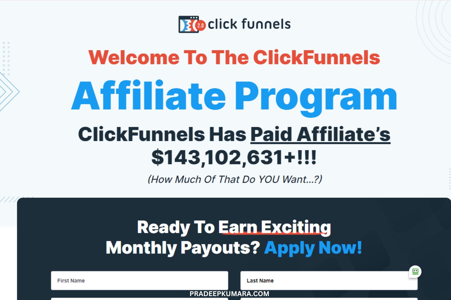 ClickFunnels Affiliate Program