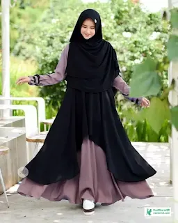 Abaya Iranian Burka Designs - Foreign Burka Designs 2023 - Saudi Burka Designs - Dubai Burka Designs - dubai borka collection - NeotericIT.com - Image no 8