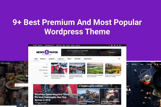 9 Best Premium And Most Popular Wordpress Theme