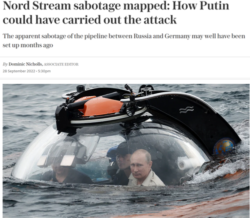 Evidence In Nord Stream Sabotage Doesn't Point To Russia: Washington Post