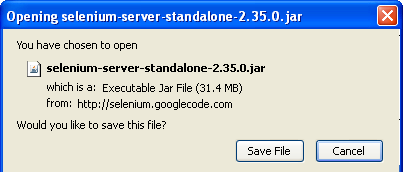 File download popup in webdriver using Sikuli