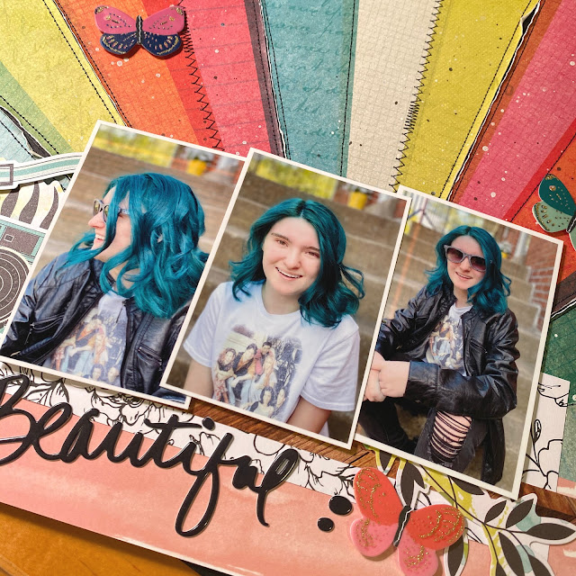 scrapbook layout