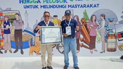 Pemkab Lombok Timur Dapat Penghargaan Nasional dari BPOM RI