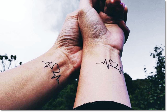Small Tattoo tips for Couples with meaning