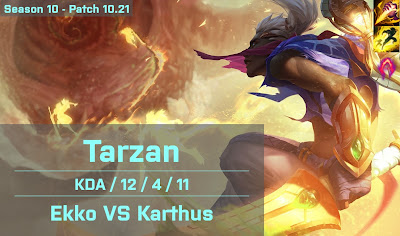 Tarzan Ekko JG vs Karthus - KR 10.21