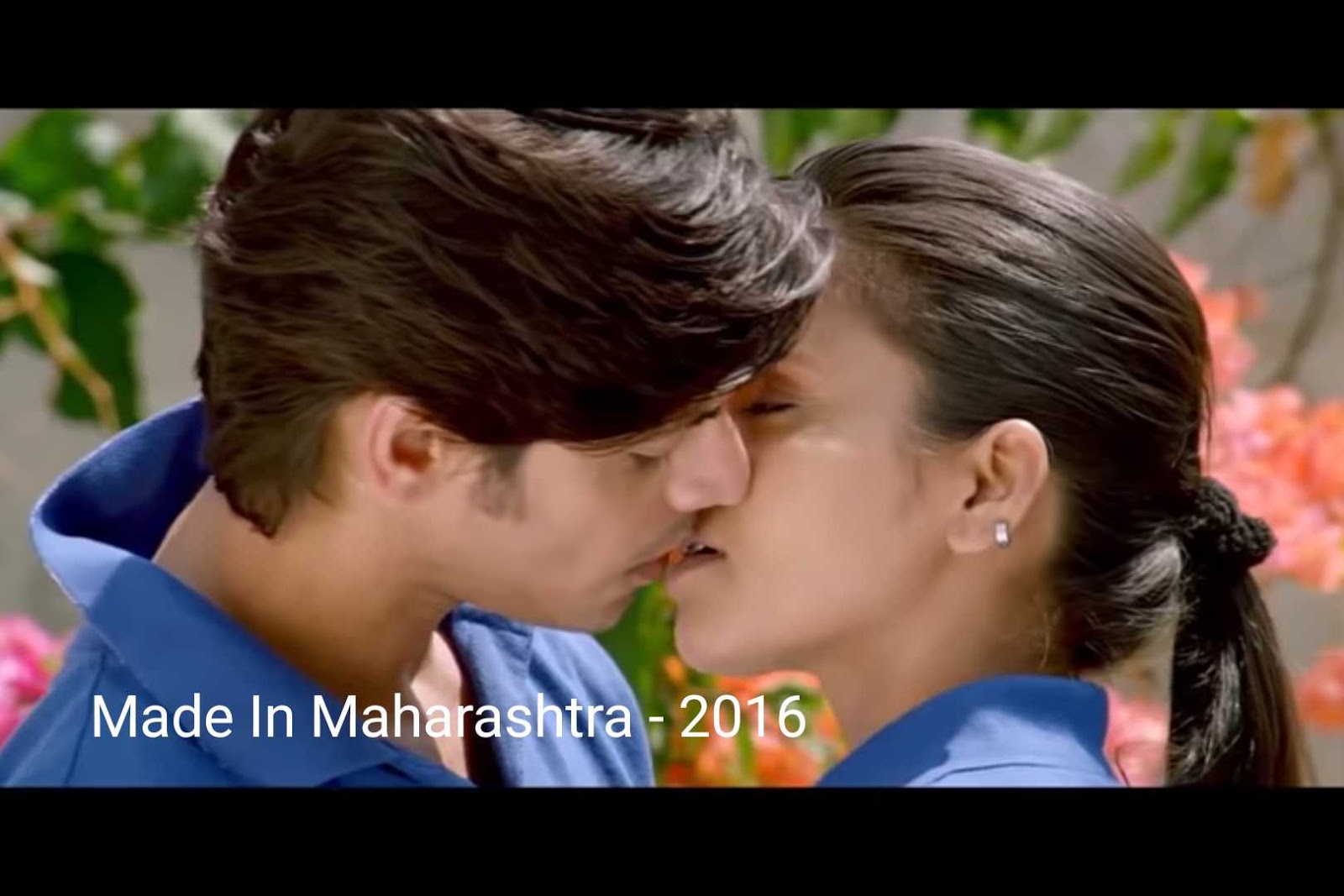 Priya Gamre kissing scene with Jitu Goswami in movie Made in Maharashtra 2016