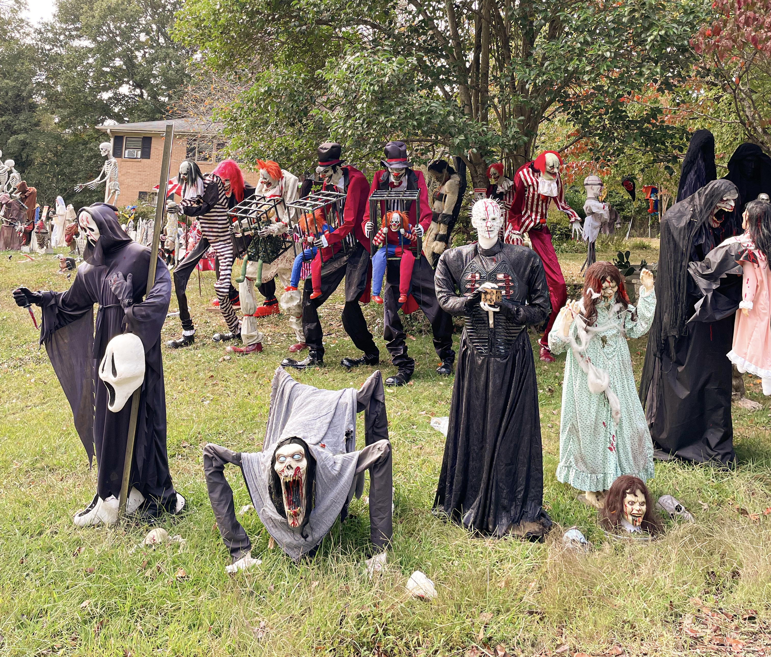 Halloween House in Mauldin, SC