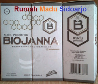 JUAL MADU PREBIOTIK BIOJANNA DI SIDOARJO SURABAYA