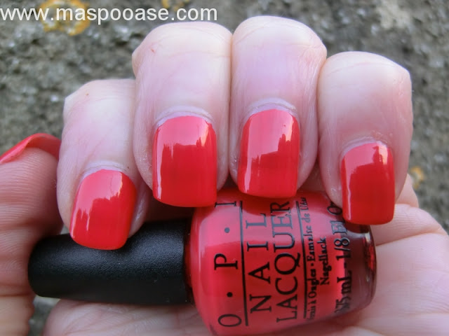 OPI Red Lights Ahead Where review