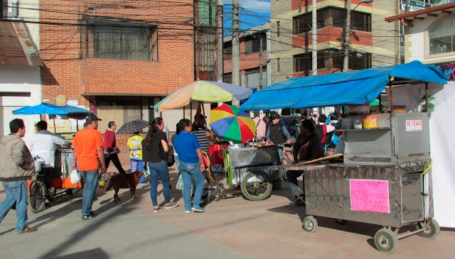 Vendedores ambulantes se están tomando el parque Luis Carlos Galán en Soacha