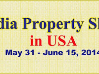 India Property Show in USA May 31 and June 15, 2014  