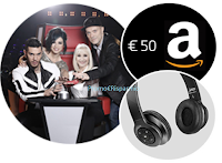 Logo Vinci gratis cuffie Wireless Jam, buoni Amazon e The Voice