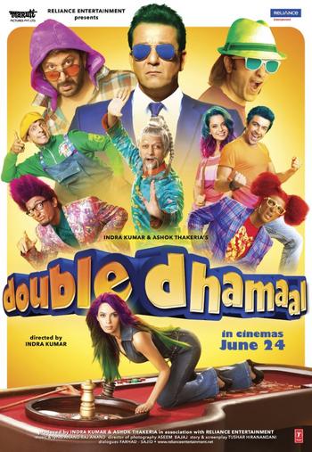 Double Dhamaal 2011 Hindi 480P BrRip 400MB Movies