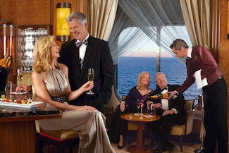 Veuve on Cunard's Queen Mary 2