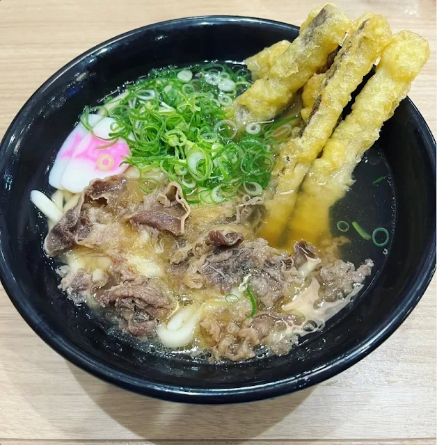 [기타큐슈] 고쿠라역 고보텐우동:  스케산 우동 우오마치점
