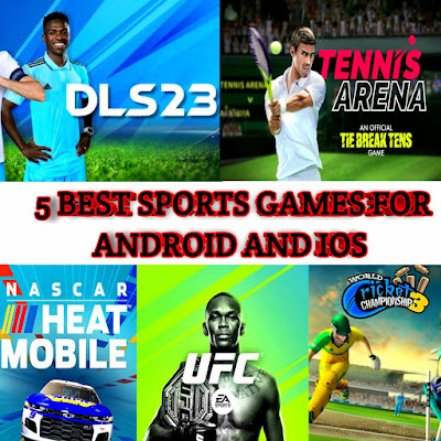 5 BEST SPORTS GAMES FOR ANDROID AND IOS DEVICES TO PLAY IN 2023