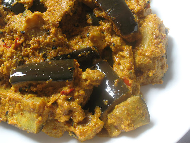 eggplant amongst tahini as well as mustard