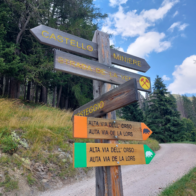 alta via dell'orso colle santa lucia