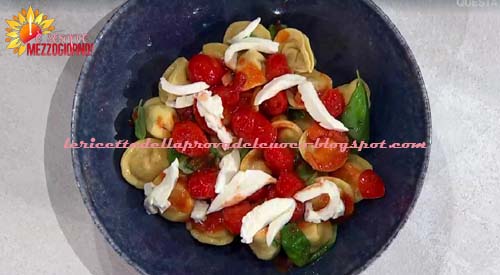 Ravioli di melanzane alla caprese ricetta Mauro Improta