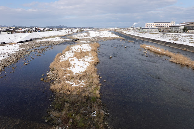 鳥取県西伯郡伯耆町吉長 伯耆橋からの眺望