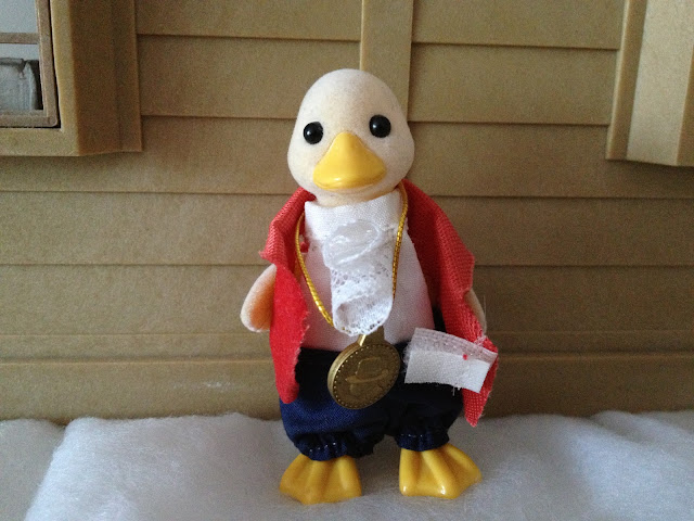 Sylvanian Families Mayor Bill Waddlington Ducks 