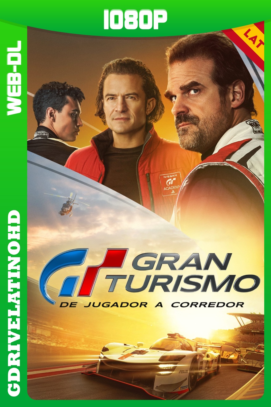 Gran Turismo: De jugador a corredor (2023) WEB-DL 1080p Latino-Inglés