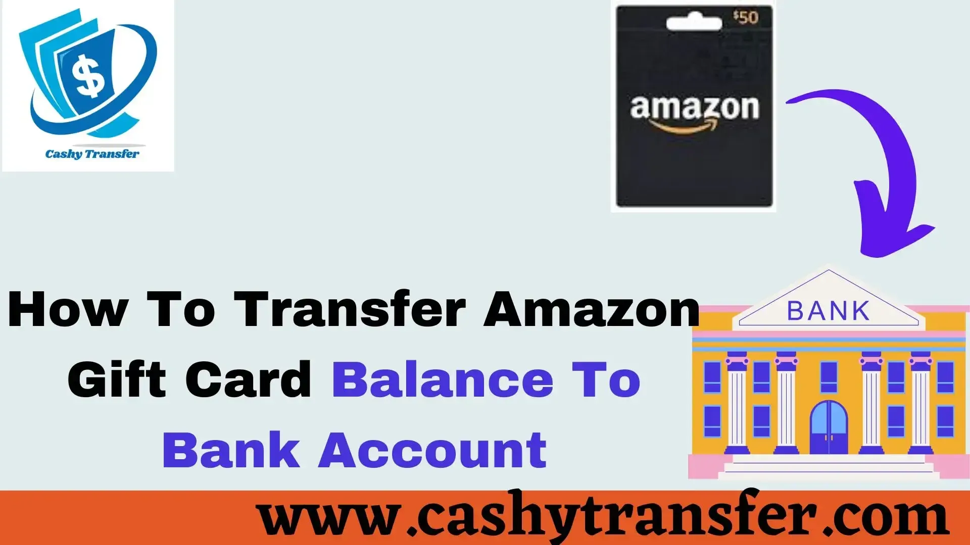 Transfer Amazon Gift Card Balance to Bank Account