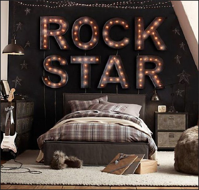 Rock Star Bedroom Decor