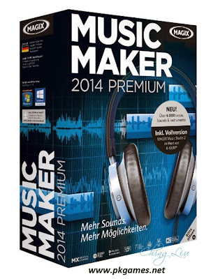 MAGIX Music Maker 2014 Premium 20 With Keys Download