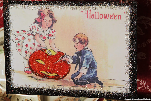 Halloween Vignettes-Bargain Decorating with Laurie