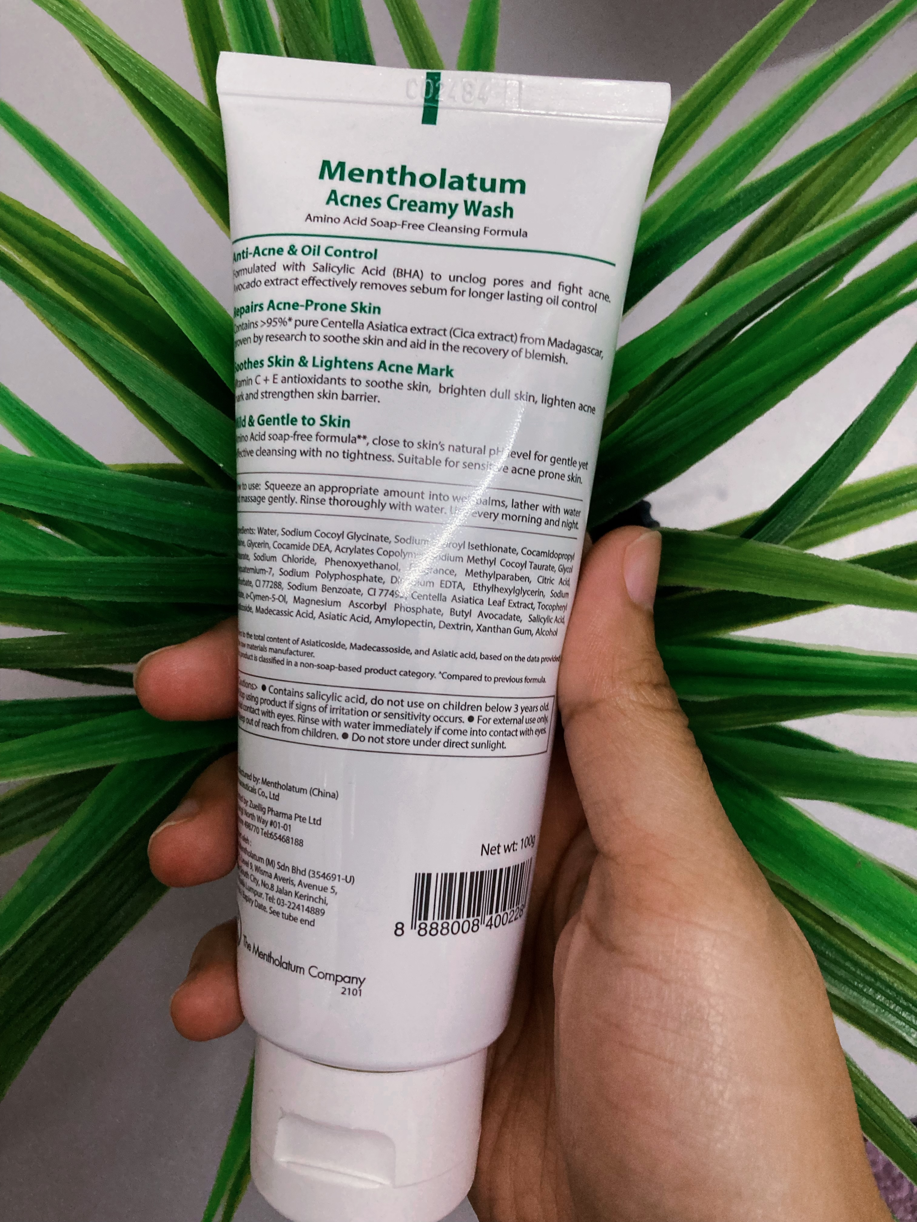 Mentholatum Acnes Creamy Wash