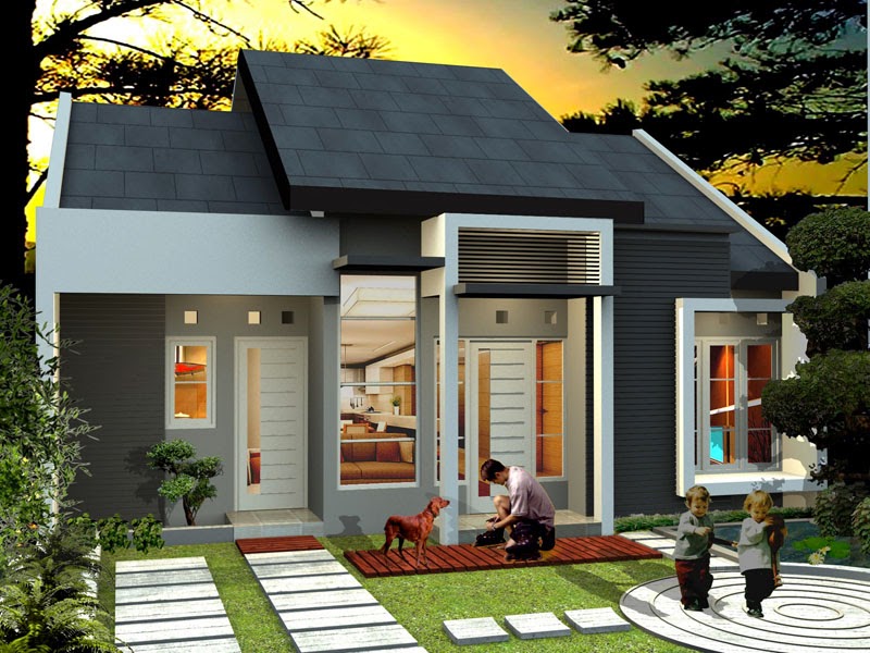 Rumah Minimalis Type 45 Terbaru 2014