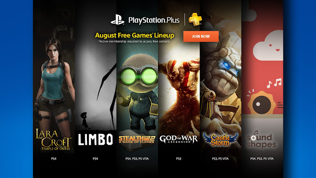 PlayStation Plus Free Games of August 2016