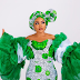 Check out Mercy Aigbe's stunning outfit to celebrate Nigeria's 59th Independence Anniversary (Photos)