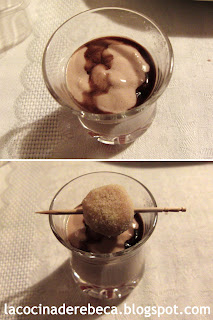 Receta de chupito de foie en dos texturas 04